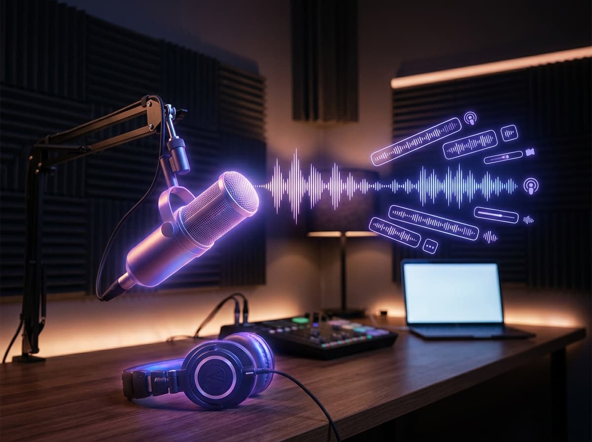 Cómo crear un pódcast con texto a voz por IA en 2026